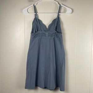 Cosabella Blue Lace Trim Camisole Slip‎ Dress Made in Italy Size S